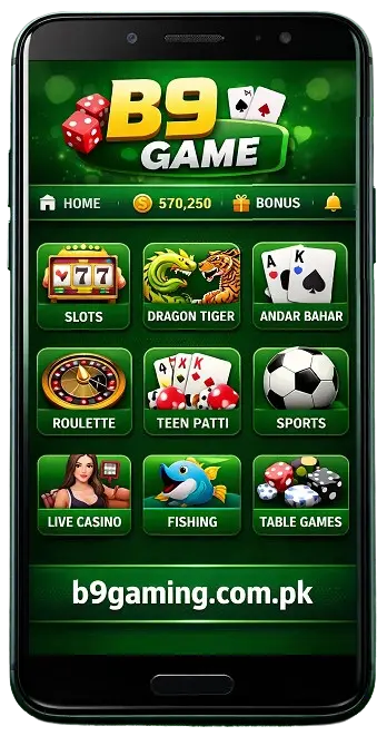 Application de jeu B9 Pakistan